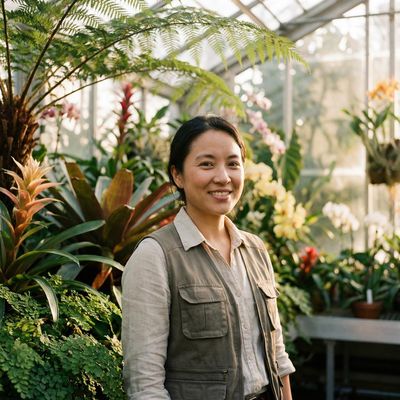 少女萝莉植物顾问林雨薇